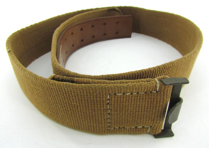 Wehrmacht tropical webbing belt 1942 ( Mint )