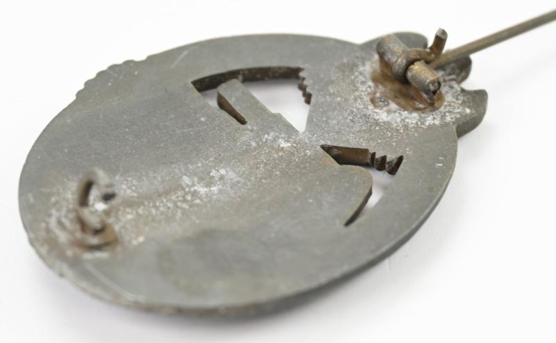 German Panzer Assault Badge in Silver