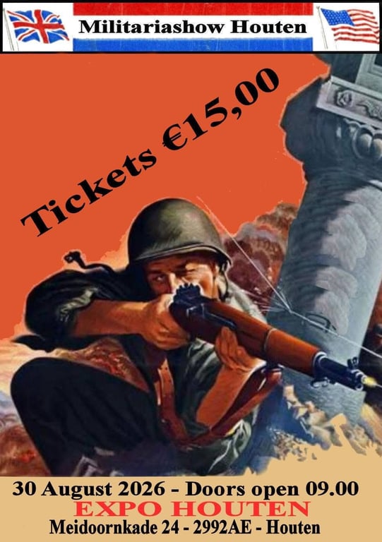 Houten Militaria Fair August 30-2026