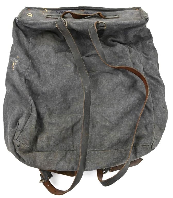 German LW Named Officer's Clothing Backpack
