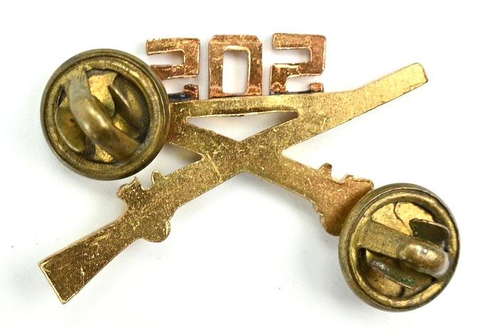 US WW2 505th Parachute Infantry Regiment Officers Pin