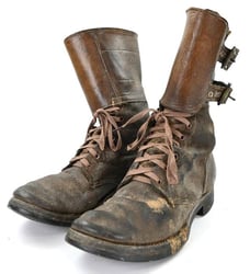 US WW2 Double Buckle Combat Boots