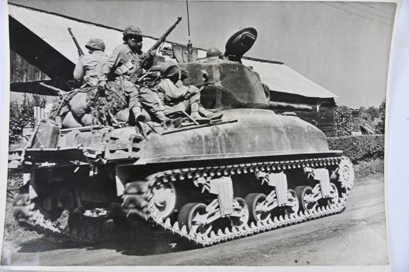 US WW2 Press Photo 'Normandy Campaign'