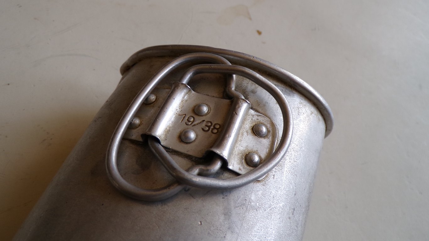 Rare Wehrmacht Sanitäter Aluminum Cup (1/4 L)