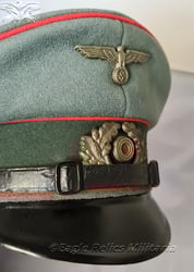 Early Army Artillery OR/NCO visor cap by Peküro...