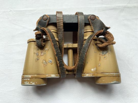 German WW2 Tan 6x30 Binoculars