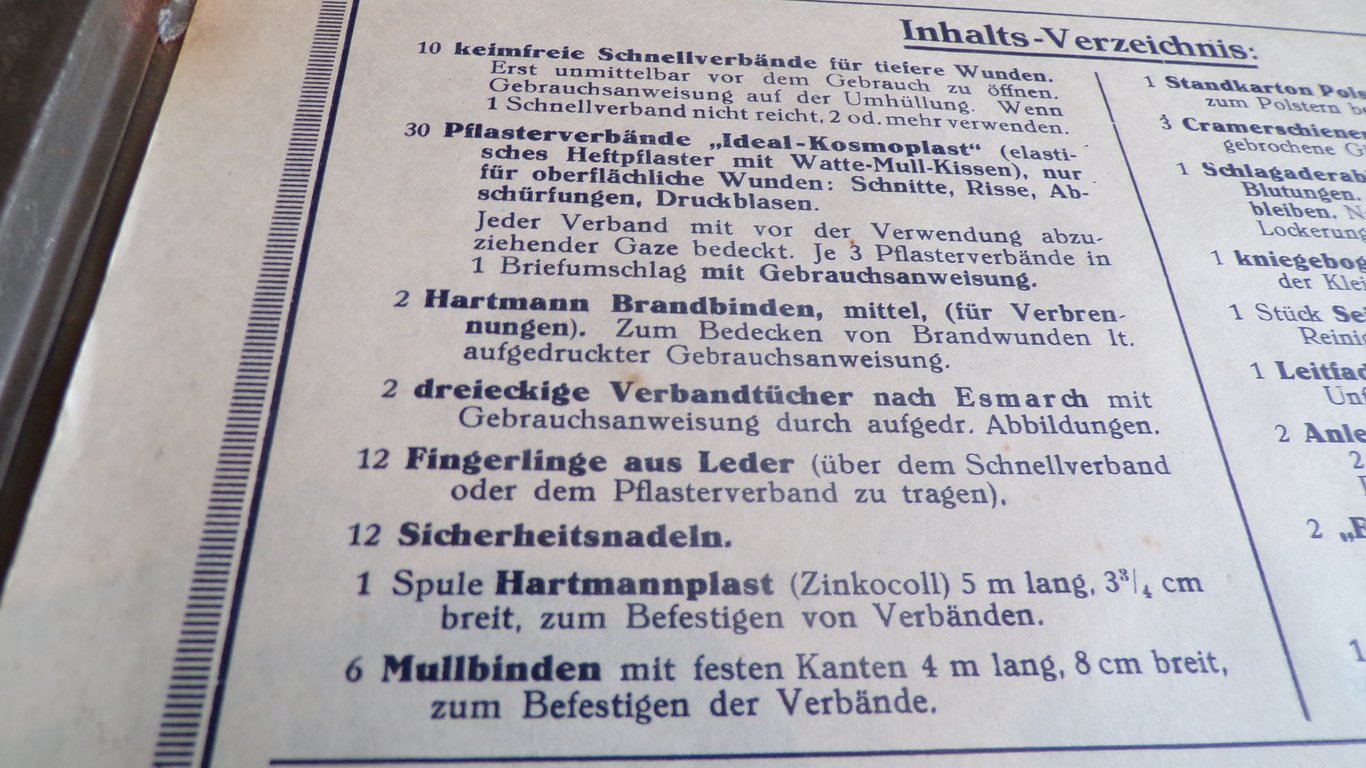Hitler Youth (HJ) Feldscher Medical Box