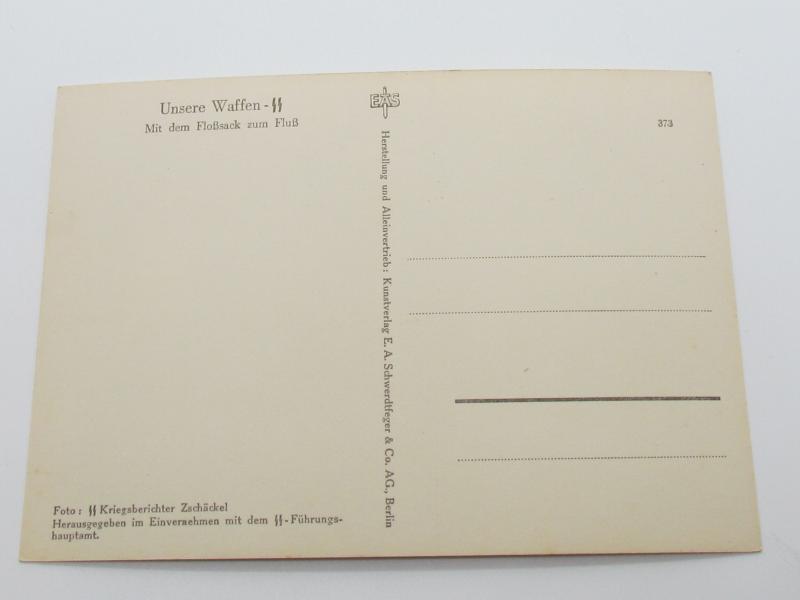 Postcard : Unsere Waffen-SS