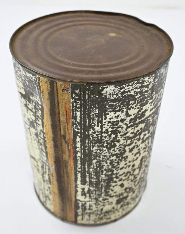 US WW2 Big Tin Can of 'Dried Whole Milk Powder'