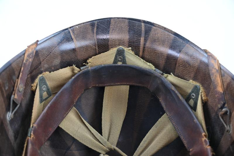 US WW2 M1 Camouflaged Helmet Liner