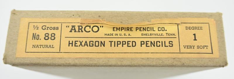 US WW2 Era Pencils 'Empire Pencil Company'