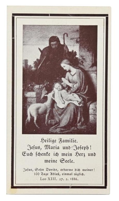 German WH Deathcard 'Georg Konig'