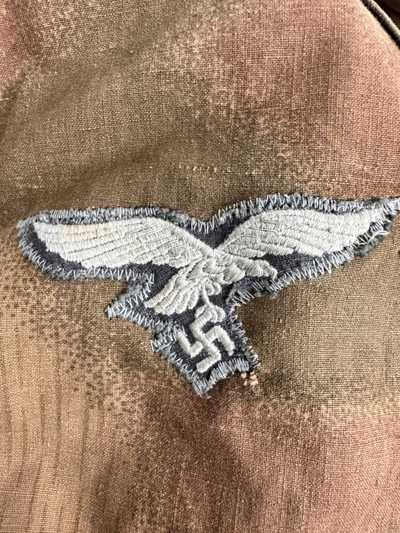Fallschirmjager Sumpftarn " Knochensack" with plastic RiRi zippers