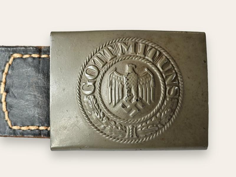 WH (HEER) Steel Belt Buckle -Hermann Knöller-