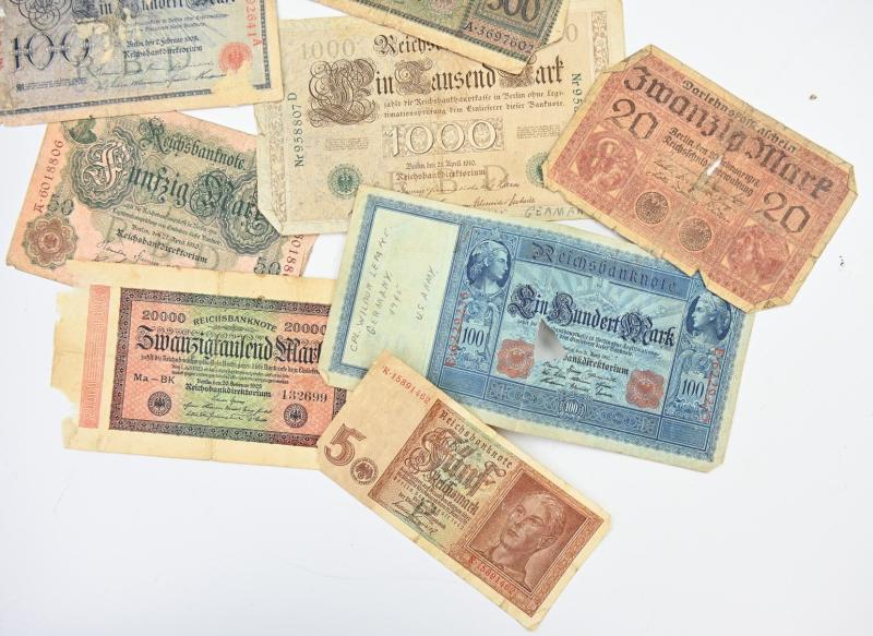 German Third Reich Era Banknotes