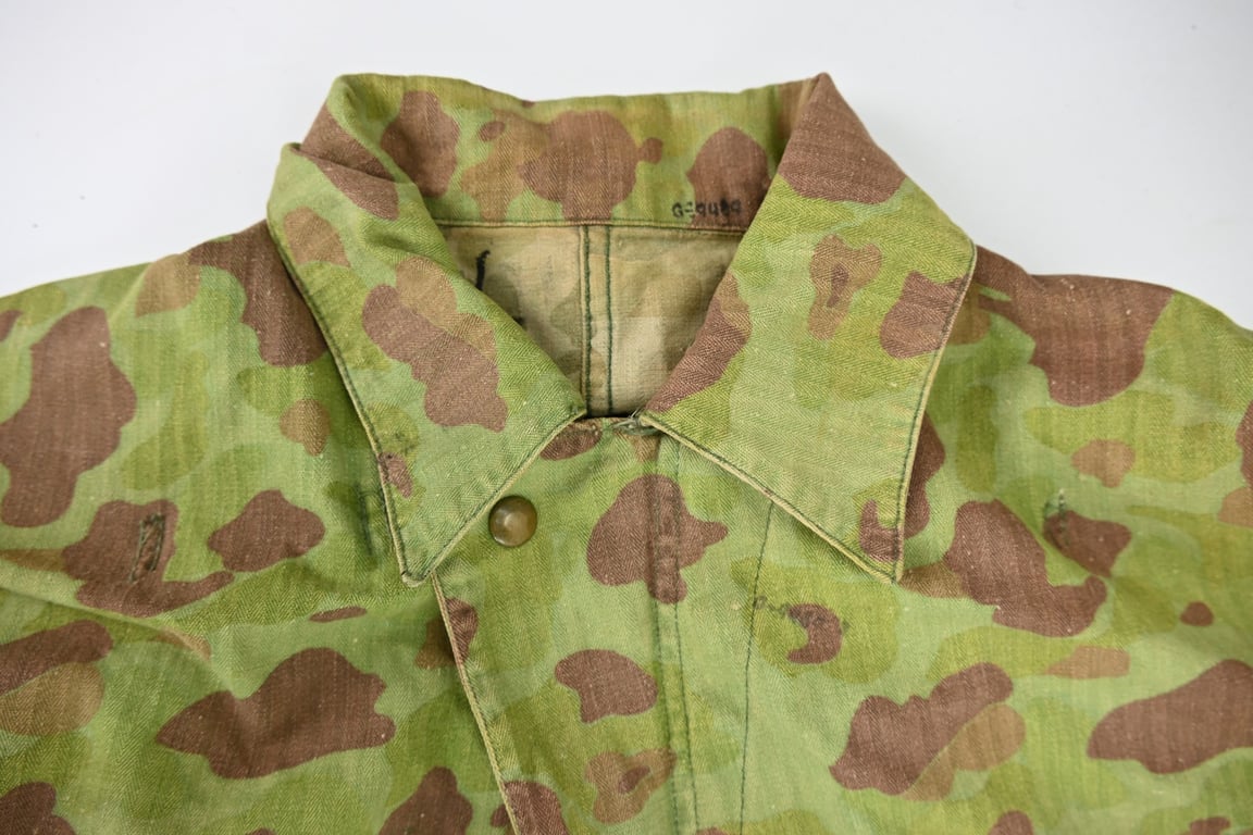 US WW2 HBT 'Frogskin' Camouflage Coverall