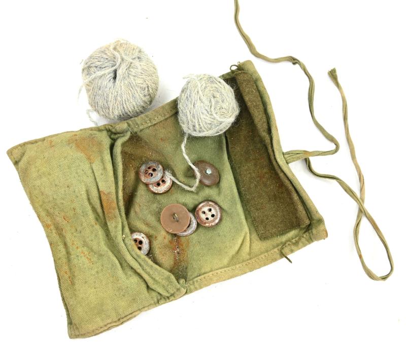 British WW2 JG Dyed Housewife Sewing Kit