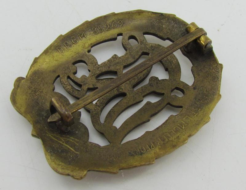 DRL Sports Badge in Bronze ( Ernst L. Müller )