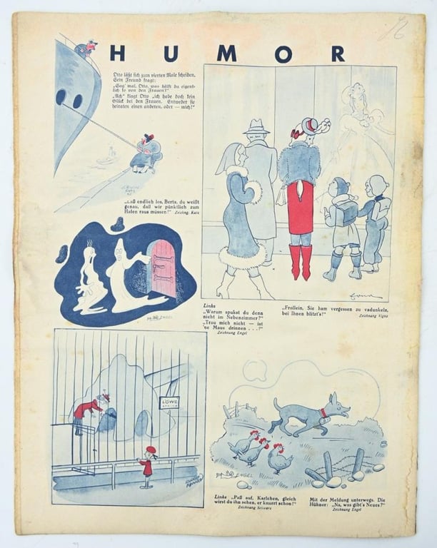 German Third Reich Magazine 'Die Woche' 1940