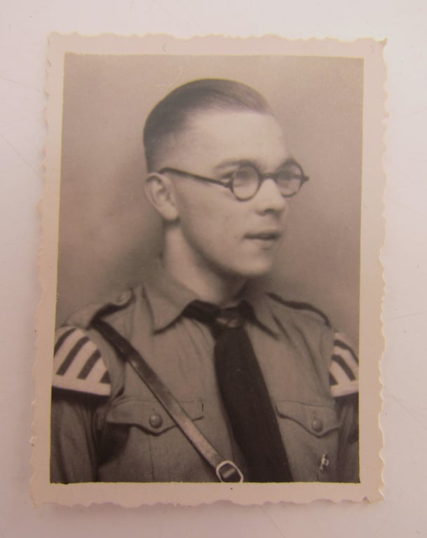 HJ Musician’s Schwalbennester – Matching Pair with Original Wearer Photograph