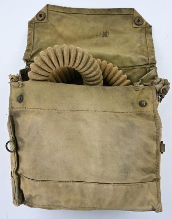 British WW2 Gasmask with Pouch