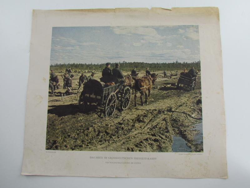 German.Printed Photo,”Das Heer Im Grossdeutschen Freiheitskampf