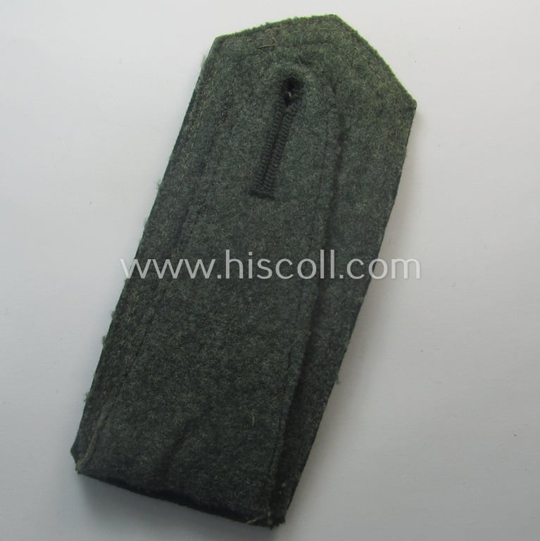 Single, WH (Heeres) NCO-type (ie. 'M36- o. M40'-pattern- and/or 'pointed-styled') 'cyphered' shoulderstrap as was intended for usage by an: 'Oberfeldwebel des Infanterie-Rgts. 55'