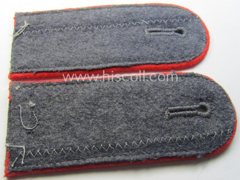 Pair of WH (Luftwaffe) 'cyphered', EM-type shoulderstraps: 'Soldat des Flak-Artillerie-Abteilungs 73'