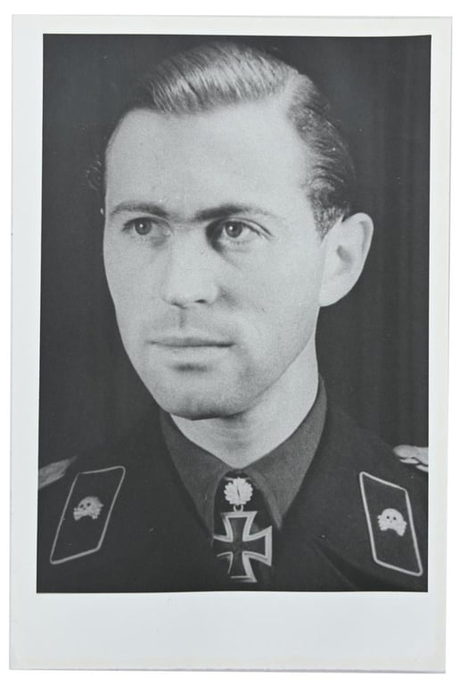 Signature of Wehrmacht Heer KC Recipient 'Bruno Kahl'