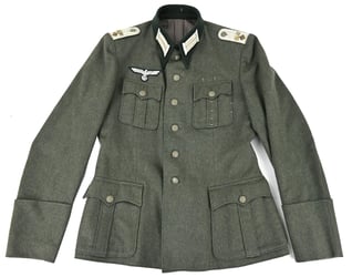 German WH DKIG Tunic Grenadier Regiment 105 Oberleutnant...