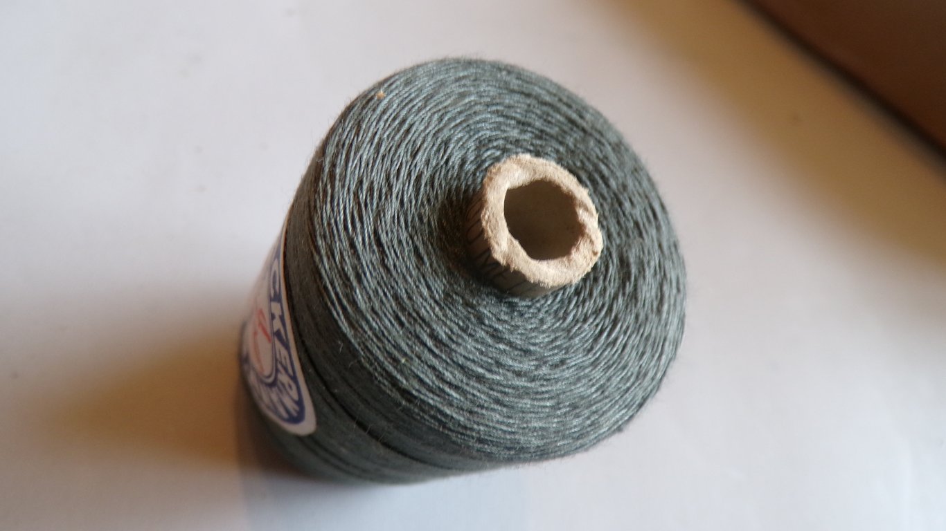 German Field-Gray Uniform Sewing Thread Spool
