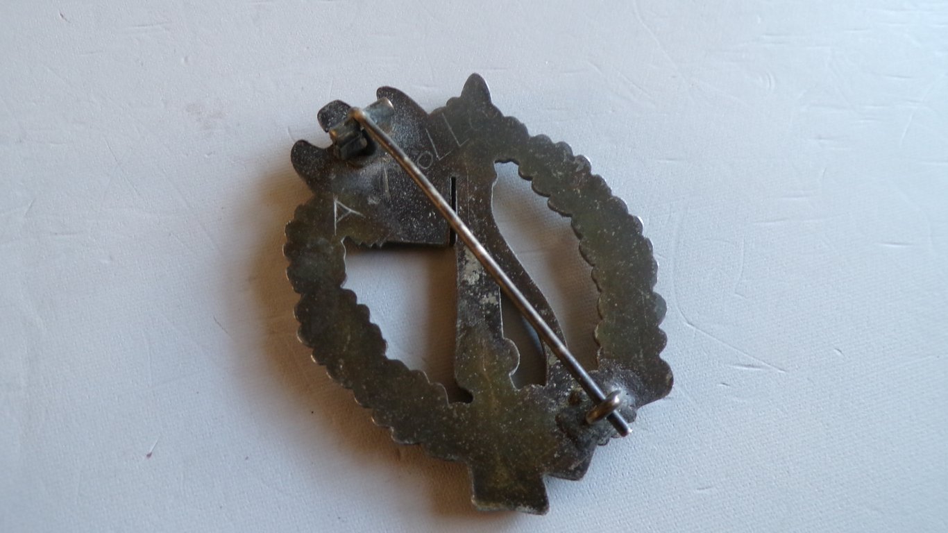 Named Infanteriesturmabzeichen in Bronze