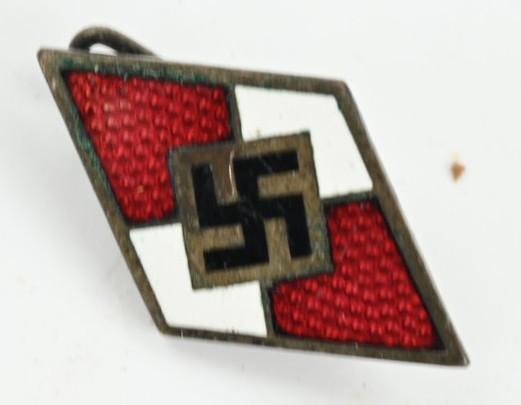 German Hitler Youth Cap Badge