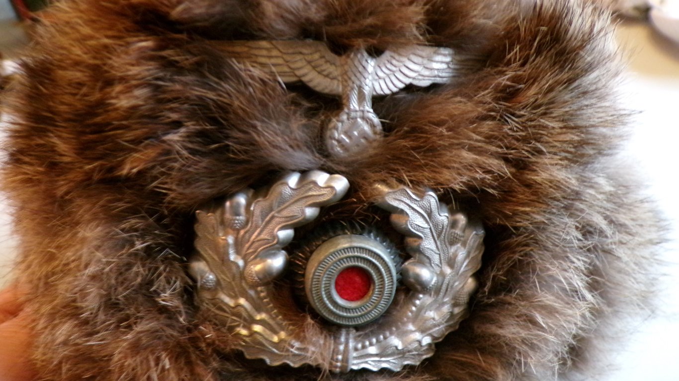 Wehrmacht Winter Pelzmütze