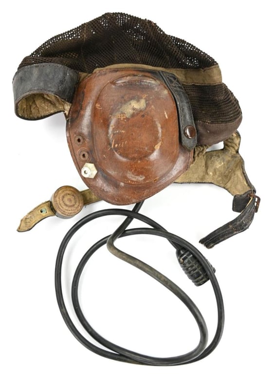 German LW Summer Flying Helmet LkpN101