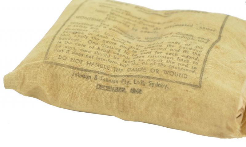 British WW2 Package of Field Dressing