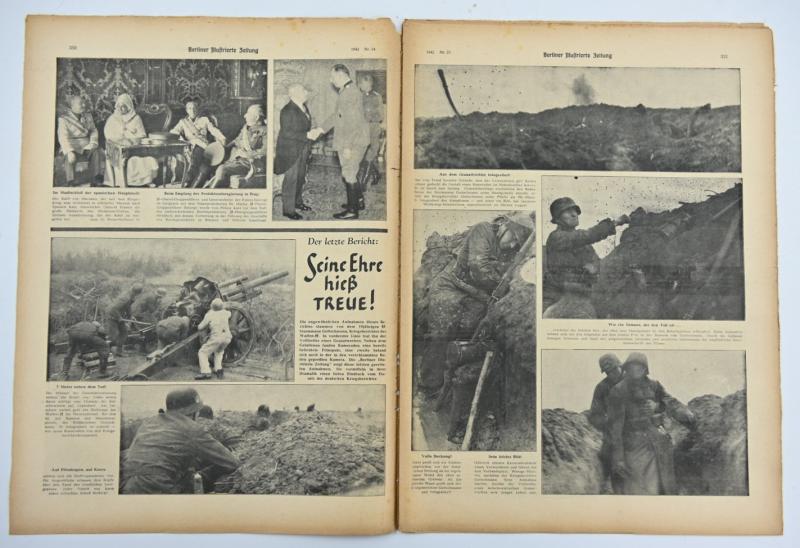 German Berliner Illustrierte Zeitung Newspaper 1942