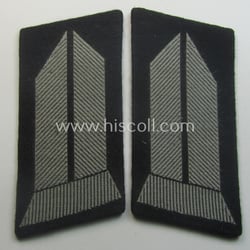 Pair of RAD (ie. 'Reichsarbeitsdienst') EM-type collar-tabs (being...