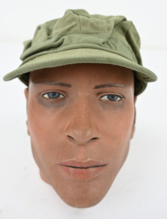 US WW2 Army HBT Short Bill Cap 1943