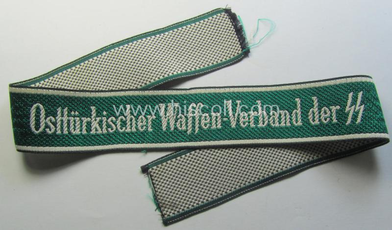 Waffen-SS cuff-title (ie. 'Ärmelstreifen'): 'Osttürkischer Waffen-Verband der SS'