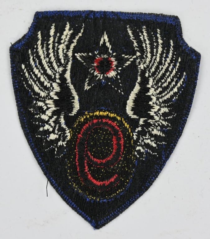 USAAF 9th Air Force SSI British Made