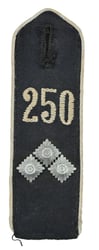 German Hitler Youth Single Shoulderboard Bann 250 Goslar