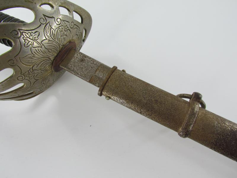 A German-Made Dutch Model 1895 Officers Cavalry Sword