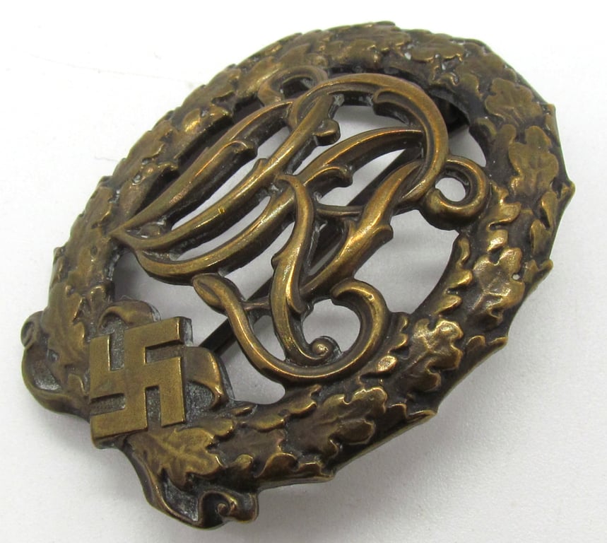 DRL sports badge in bronze – Hermann Werstein, Jena