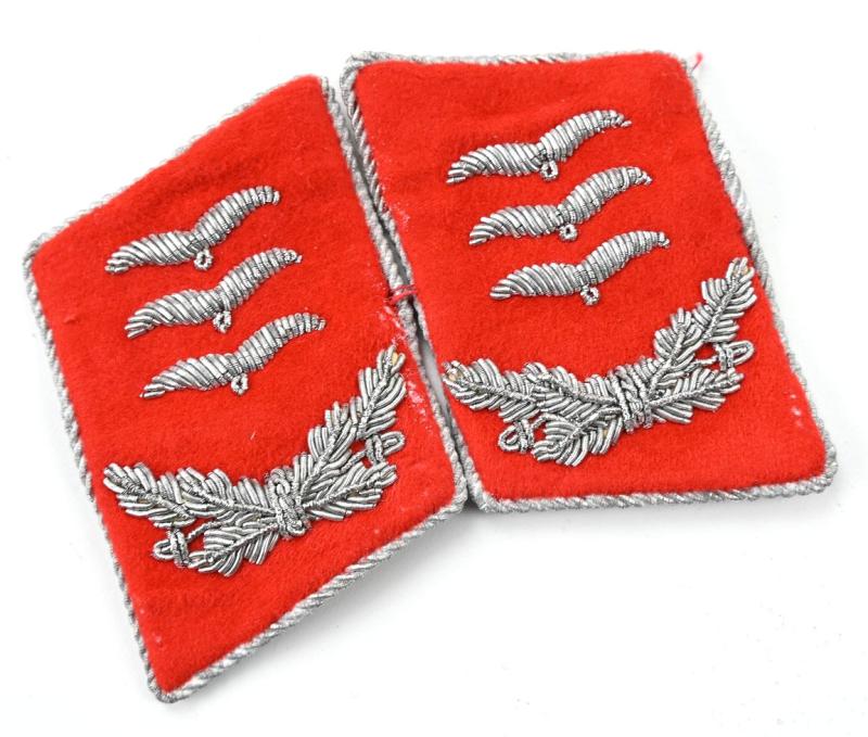 German LW Officers Collar Tabs