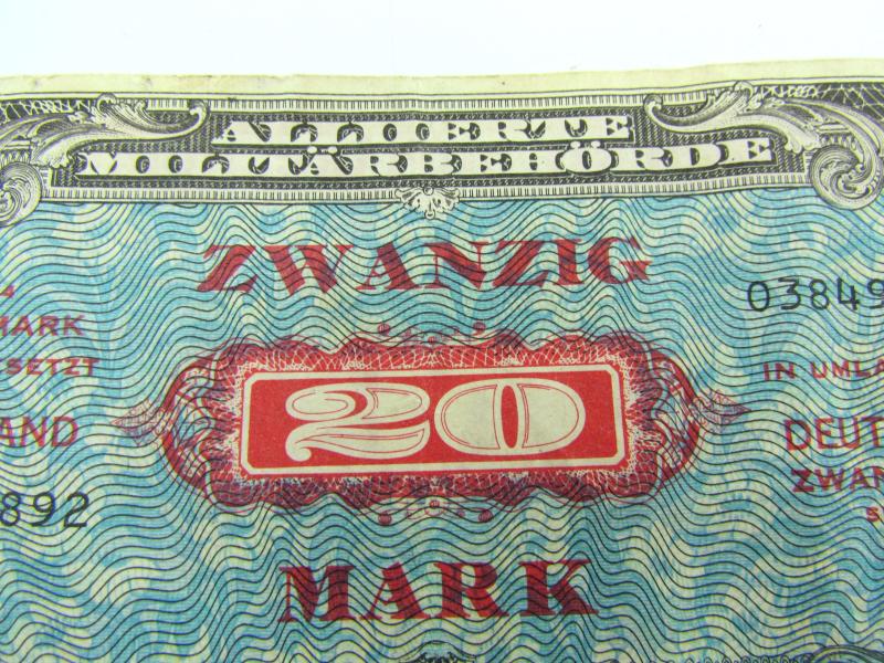 Allied Forces money for Germany