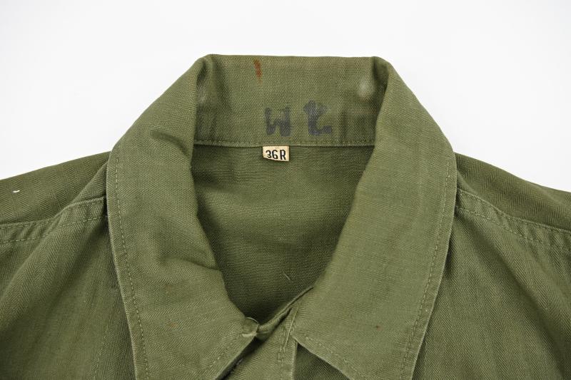 US WW2 HBT Combat Tunic 101st AB