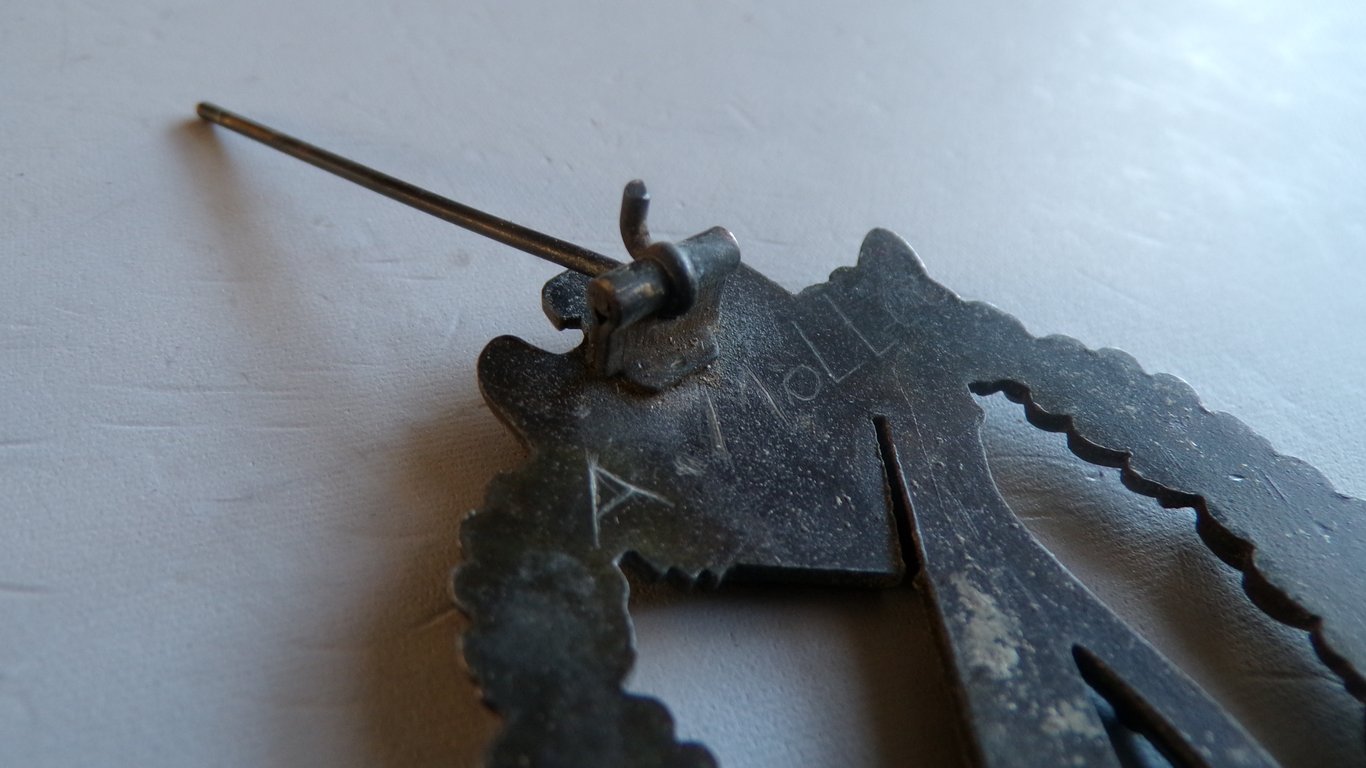 Named Infanteriesturmabzeichen in Bronze