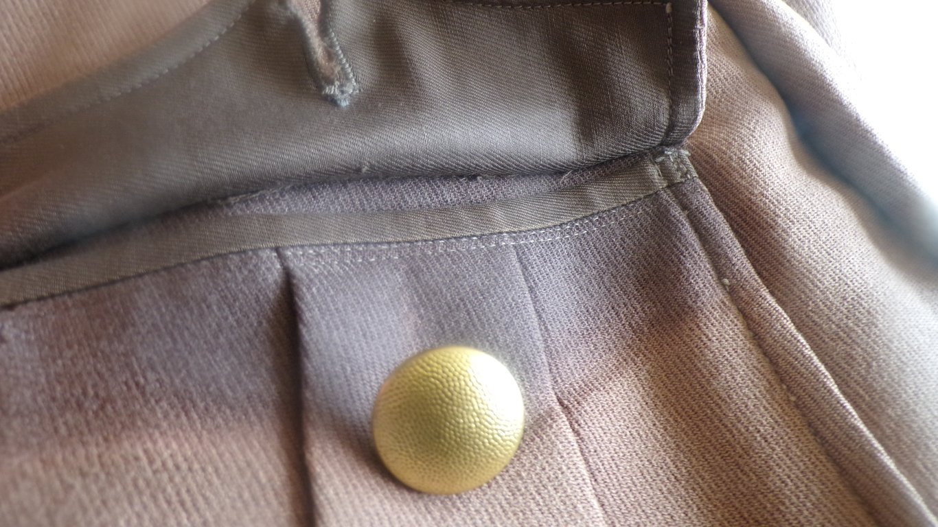 General's Tunic in Tan Fabric, made in Paris