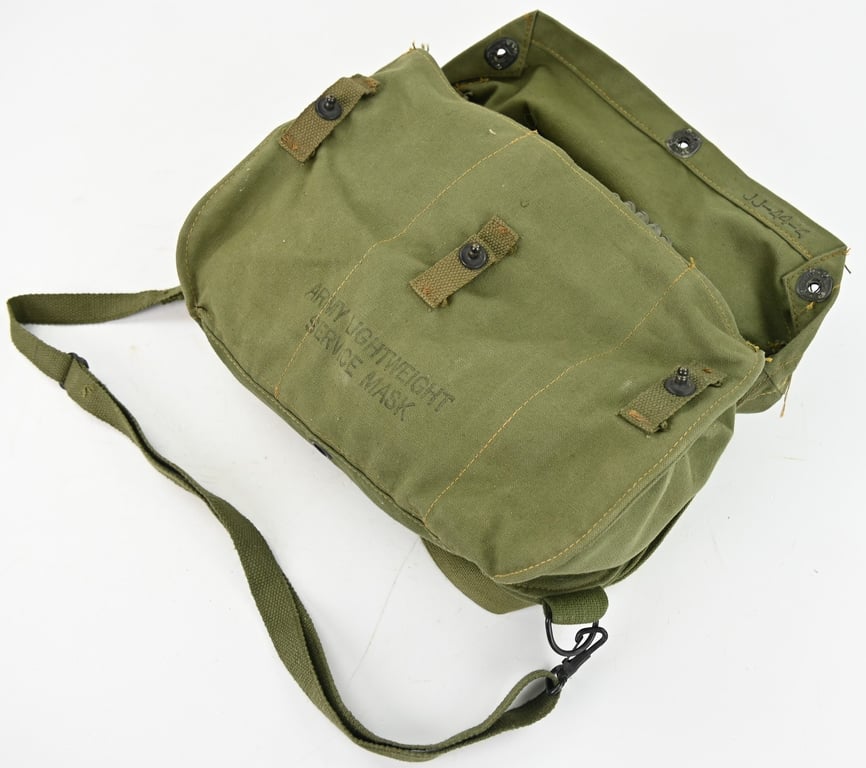 US WW2 Leightweight Service Mask Bag